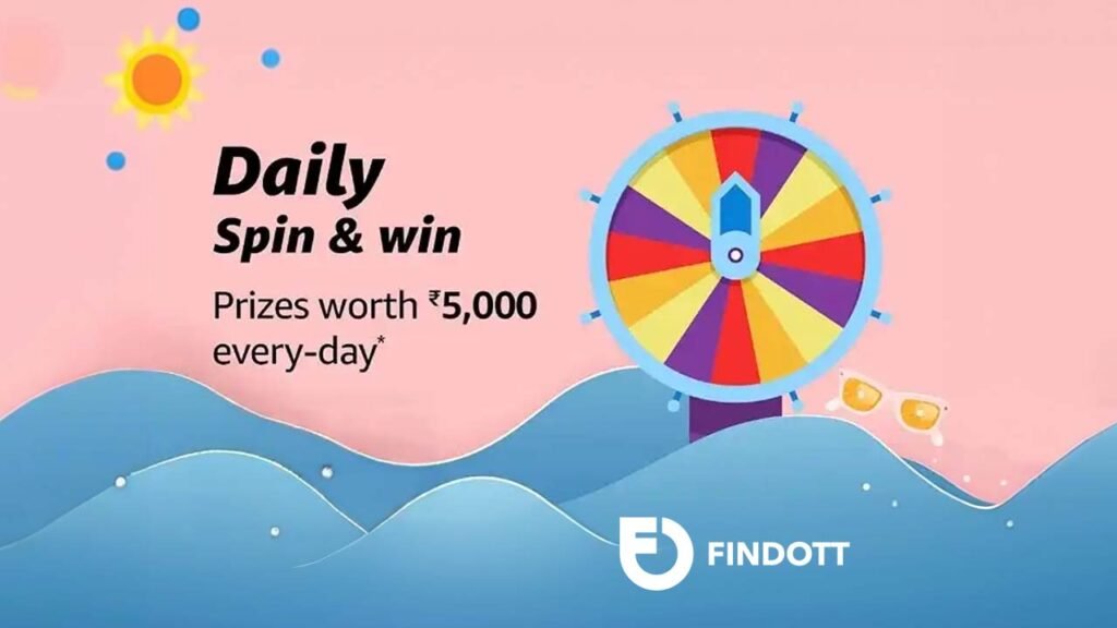 Amazon Daily Spin and Win Quiz answers today 10th August 2023